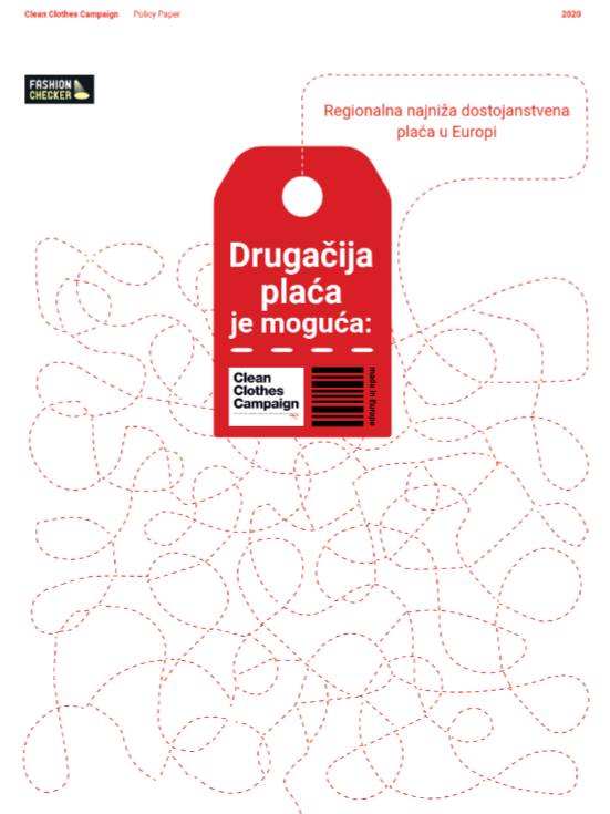 Drugačija plaća je moguća - brošura Clean Clothes kampanje o dostojanstvenoj plaći